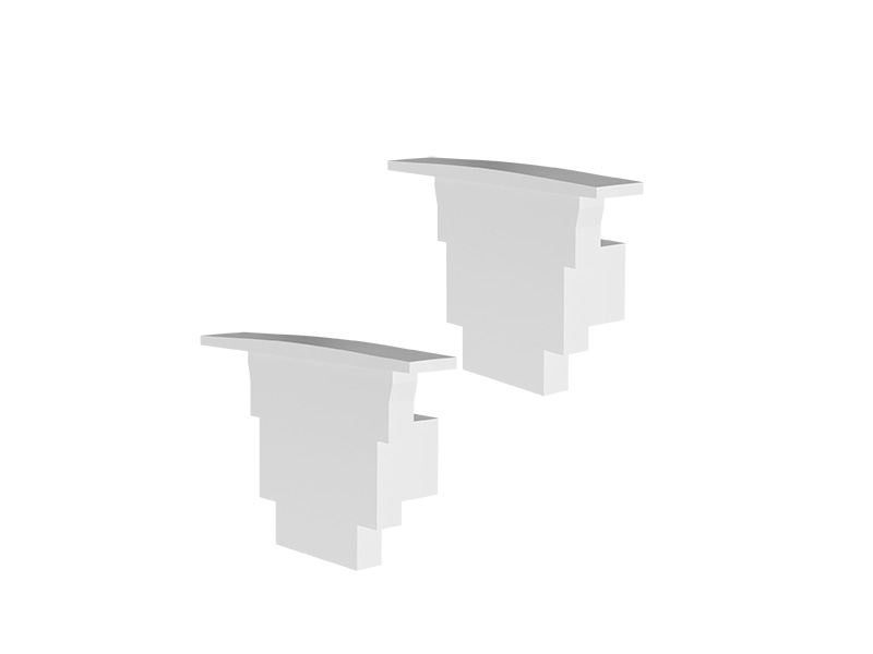 Imagem do produto TAMPA/PRESILHA PERFIL VERTEX 25X17 EMB BRANCO TASCHIBRA