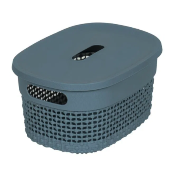 Imagem do produto CESTO ORGANIZADOR C/ TAMPA 6L ASTRA