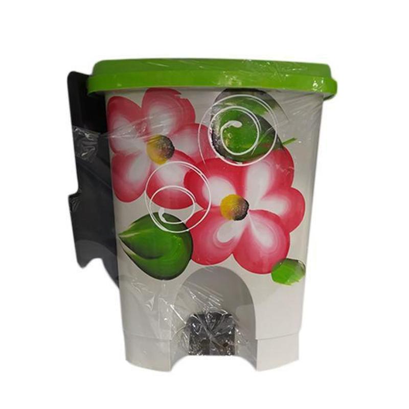 Imagem do produto LIXEIRA C/PEDAL 8L 2863 PT PLASTEX