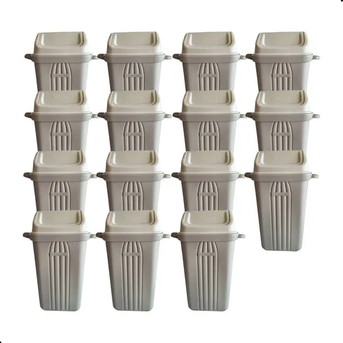 Imagem do produto LIXEIRA PLASTICO BASCULANTE BEGE 5L SR2205 SANREMO