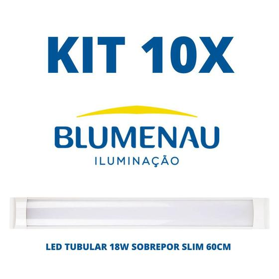 Imagem do produto LUMINARIA LED SLIM BR 18W 60X7,5CM 80906004 BLUMENAU