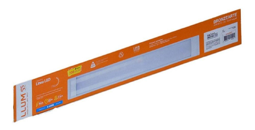 Imagem do produto LUMINARIA LINEA LED 10W BIV 6400K LUMM