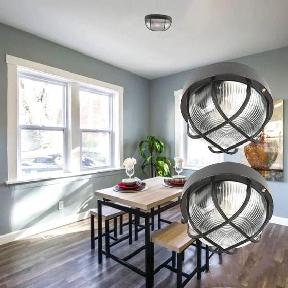 Imagem do produto LUMINARIA TARTARUGA BR 60W REDONDA NEOTRON