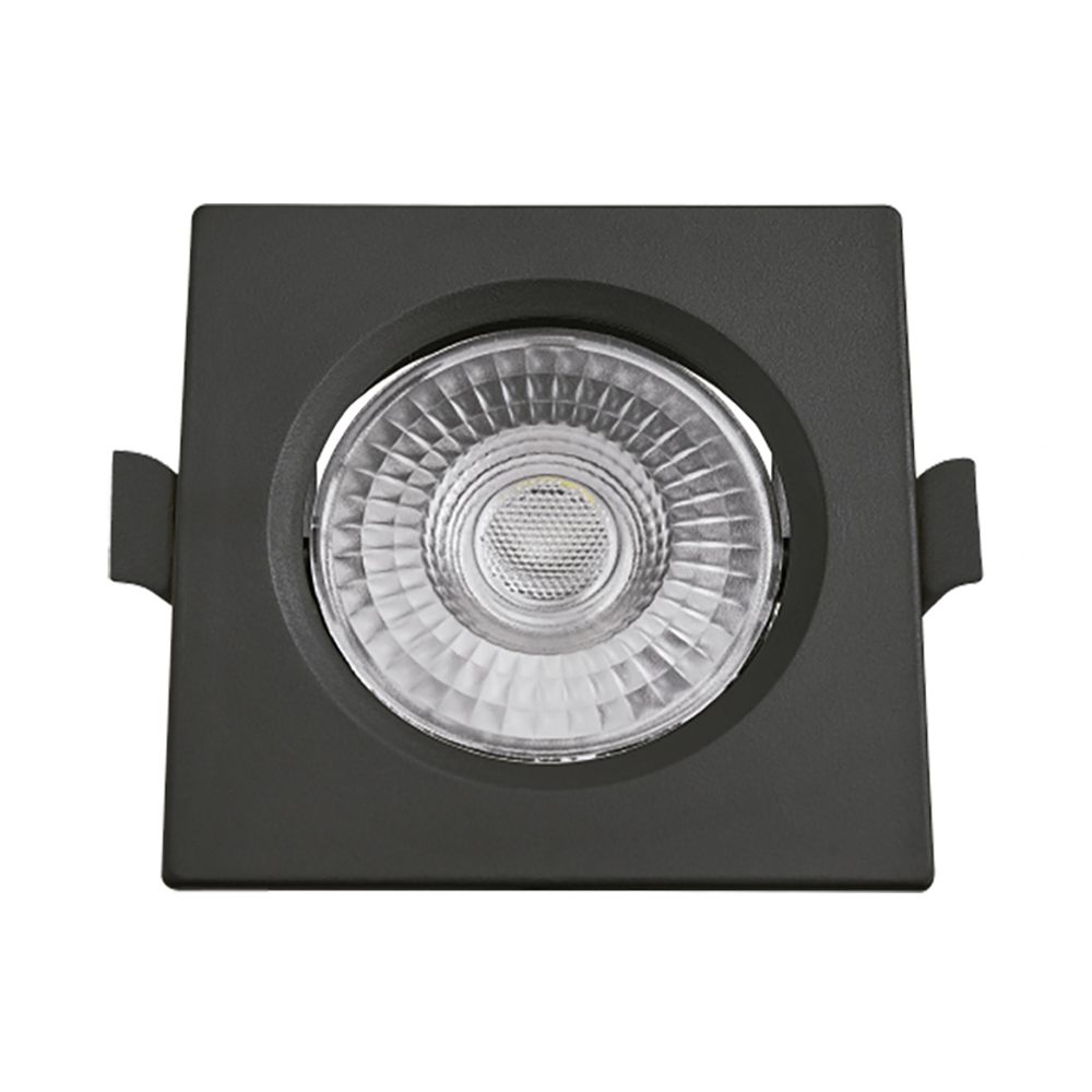 Imagem do produto SPOT LED EMB QUAD 5W 6500K PRETO TASCHIBRA