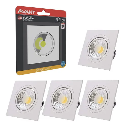 Imagem do produto SPOT LED QUA 5W 3000K SUPIMPA AVANT