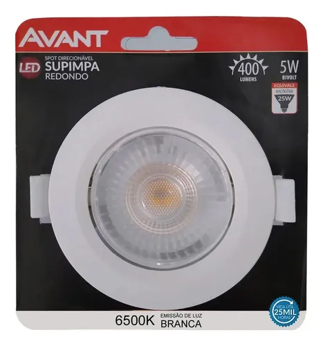 Imagem do produto SPOT LED RED 5W 6500K SUPIMPA AVANT