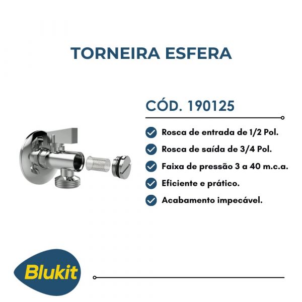 Imagem do produto TORNEIRA MAQ LAVAR CR 1/2 VT 191540/21 BLUKIT