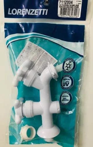 Imagem do produto TORNEIRA MAQ LAVAR BRIO BRANC REF1131 F34 LORENZETTI