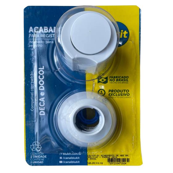 Imagem do produto PROLONGADOR ABS BRANCO P/REG.DECA 40,0MM BLUKIT