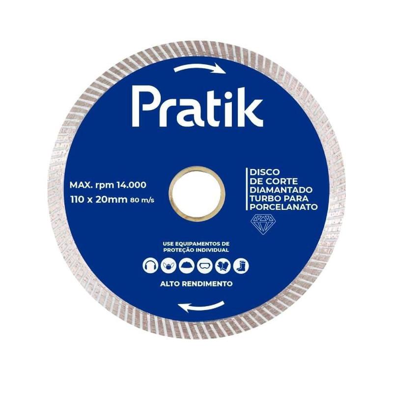 Imagem do produto DISCO DIAMANTADO SEGMENTADO 110MM PRATIK