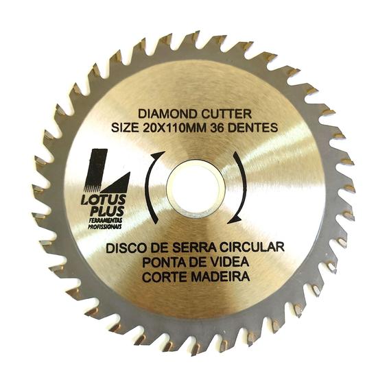 Imagem do produto DISCO SERRA MAD 36 DENTES 110MM REF3916 LOTUS