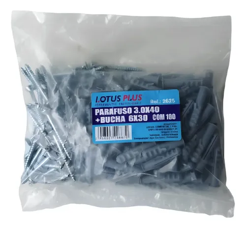 Imagem do produto PARAFUSO PHILIPS BUCHA 6MM LOTUS