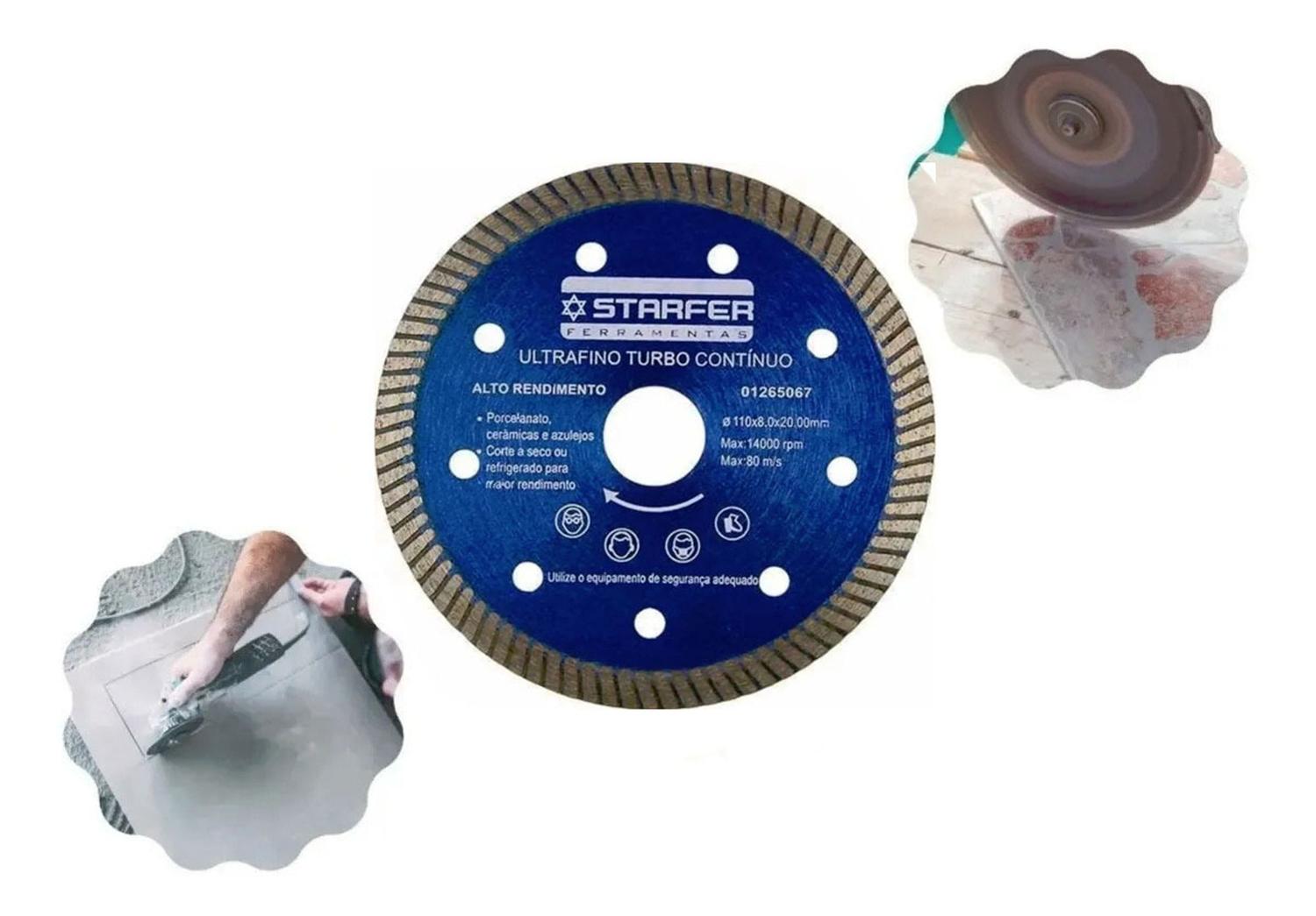 Imagem do produto DISCO DIAMANTADO PORCELANATO STARFER