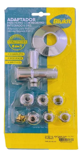 Imagem do produto ADAPTADOR P/ FILTRO CR C/ REG INTEGRADO 310905-21 BLUKIT