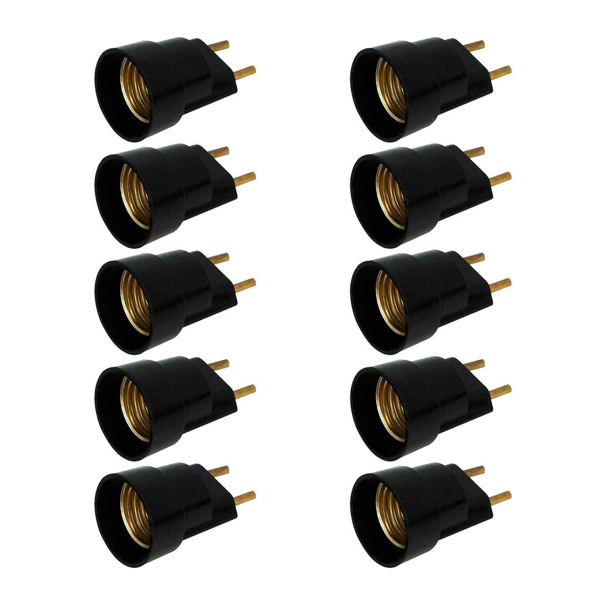 Imagem do produto BOCAL ADAP.PLUG MACHO E27 TERM.PR FOXLUX