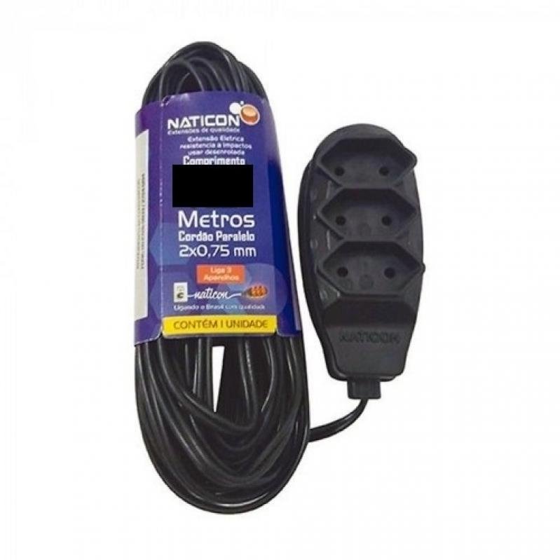 Imagem do produto EXTENSAO 2P+T 5M PR NATICON