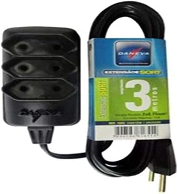 Imagem do produto EXTENSAO SORT 2P 10M 3TOM DANEVA