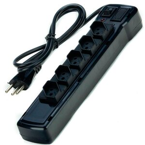 Imagem do produto FILTRO DE LINHA 5 TOM 2P+T PRETO TECHNA