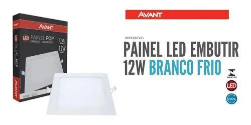 Imagem do produto PAINEL LED EMB QUAD 12W 6500K BR AVANT