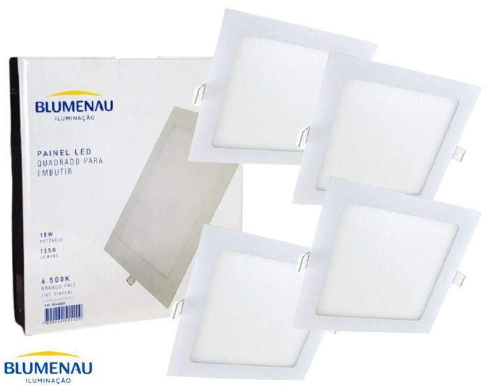 Imagem do produto PAINEL LED EMB QUAD 18W 6500K BR BLUMENAU