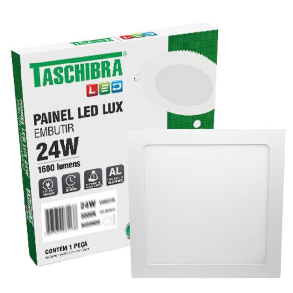 Imagem do produto PAINEL LED EMB RED 24W 6500K BR TASCHIBRA