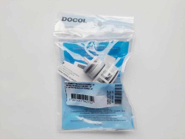 Imagem do produto KIT ACIONAMENTO VALVULA DESCARGA 1.1/4" 116200 DOCOL