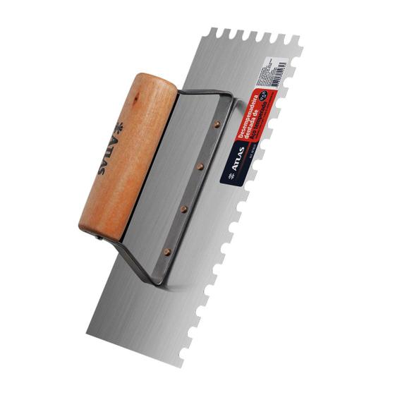 Imagem do produto DESEMPENADEIRA ACO T DENT.8/FECH 12X25 AT149 ATLAS