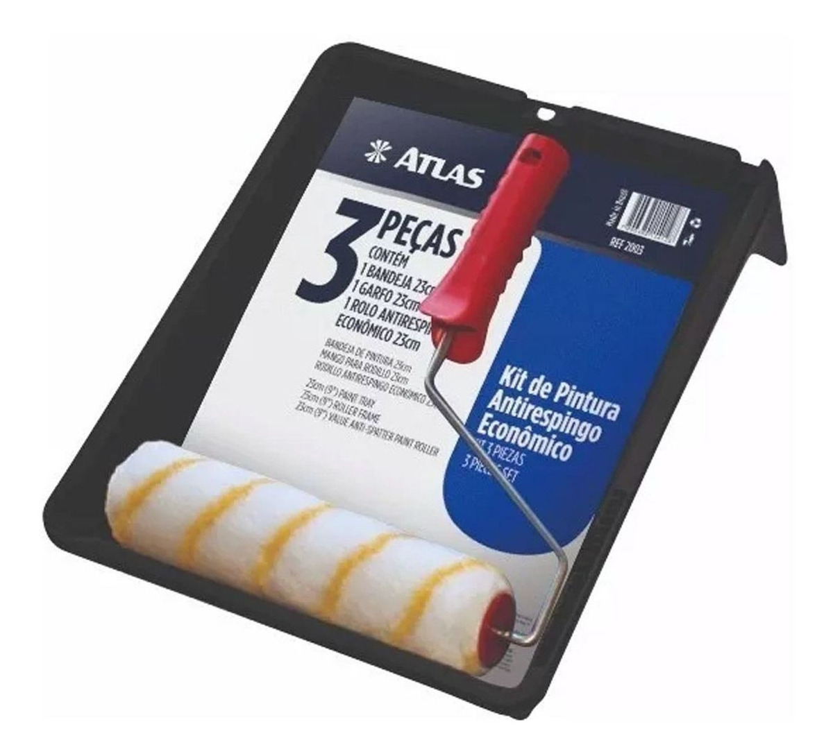 Imagem do produto KIT DE PINTURA ANTIRESPINGO 3PCS ATLAS