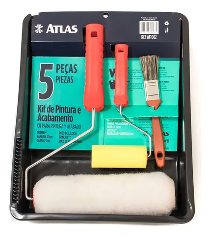 Imagem do produto KIT PINTURA 5 PCS REF AT1002 ATLAS