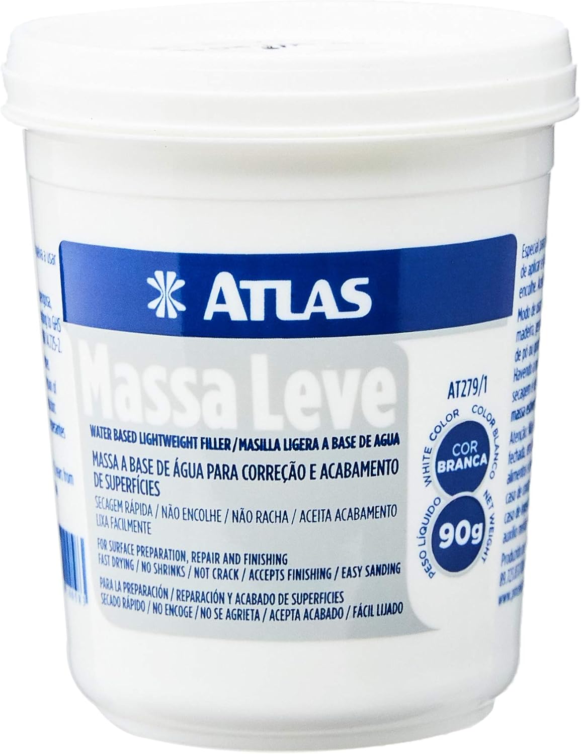 Imagem do produto MASSA LEVE 90G AT219/1 ATLAS