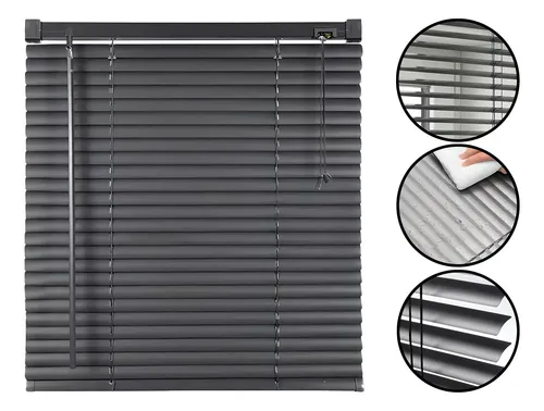 Imagem do produto PERSIANA HORIZ 100X130CM METAL/PLAST BR ATLAS