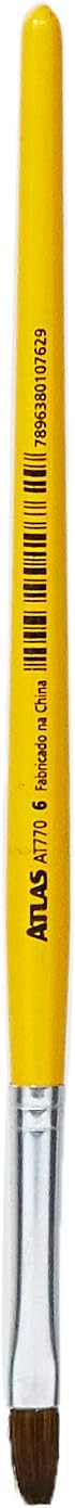 Imagem do produto PINCEL ACHATADO ESCOLAR AT770/8 ATLAS