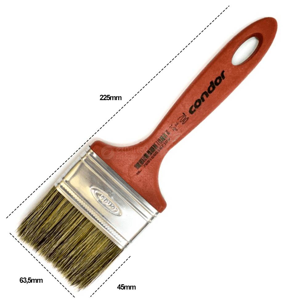 Imagem do produto TRINCHA MEDIA CERDA GRIS 1.1/2" CONDOR