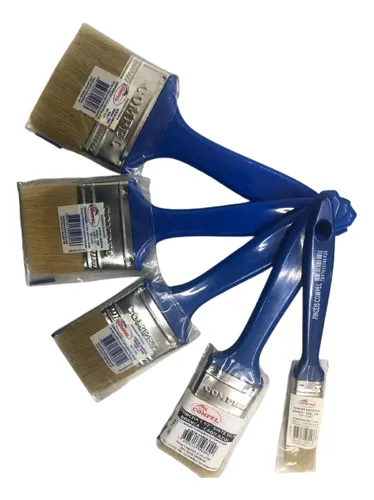 Imagem do produto TRINCHA VERSATIL CD BRANCA 3' AZUL COMPEL