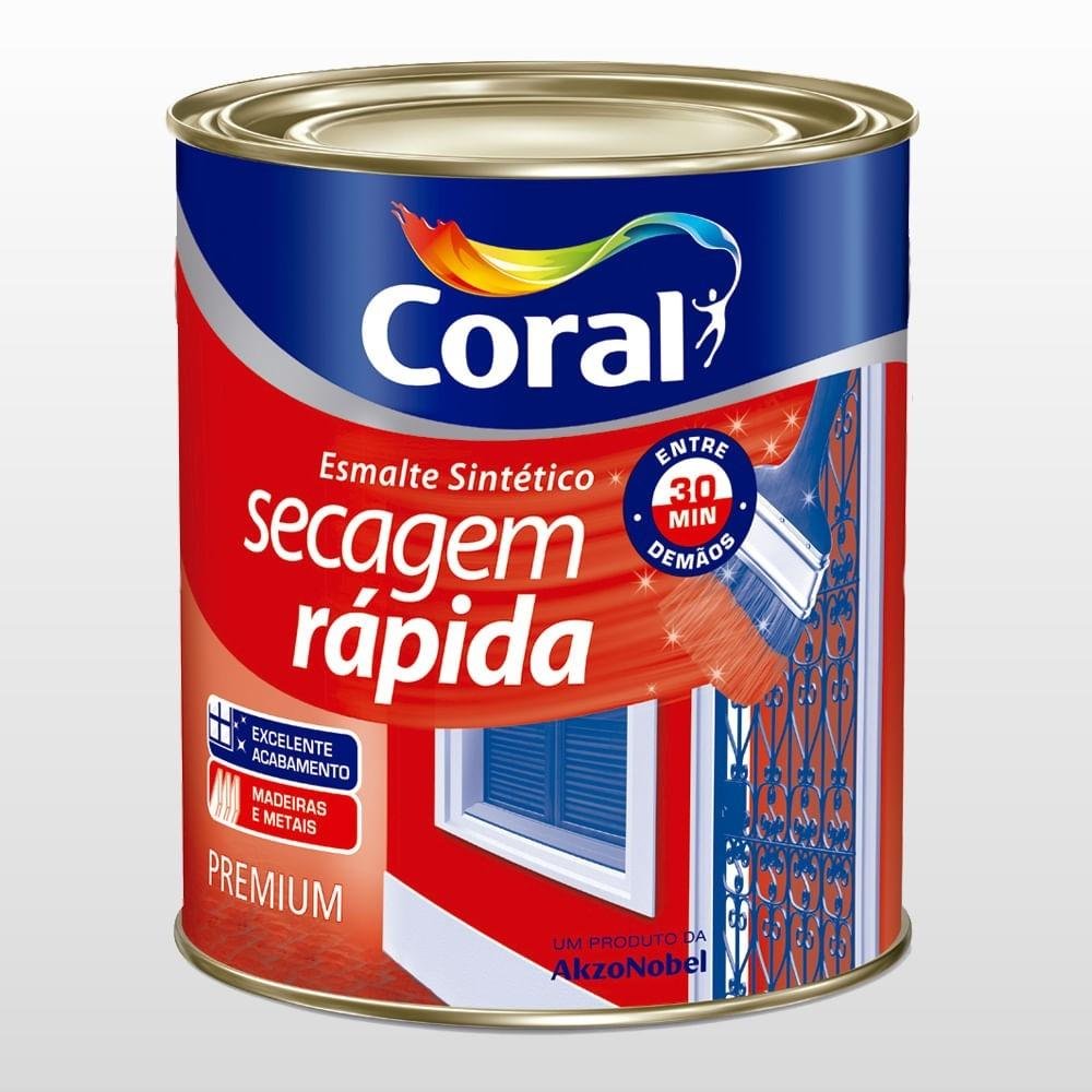 Imagem do produto ESMALTE SEC. RAP. 0,9L VERMELHO HARZ