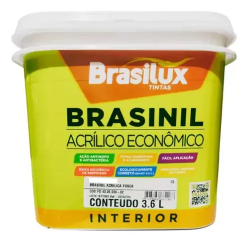 Imagem do produto TINTA SACO 3,6 BRANO GELO HARZ