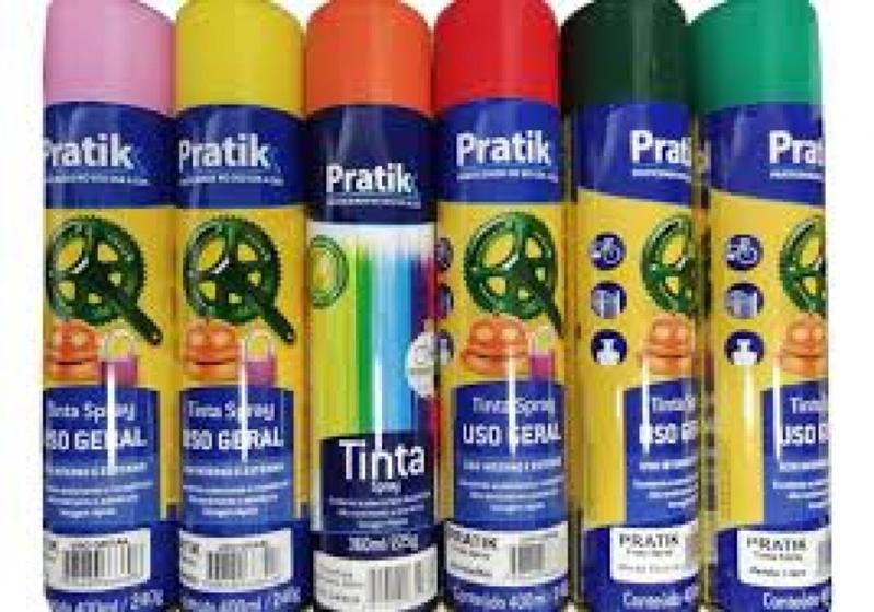 Imagem do produto TINTA SPRAY LARANJA 400ML PRATIK