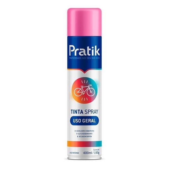 Imagem do produto TINTA SPRAY ROSA 400ML PRATIK