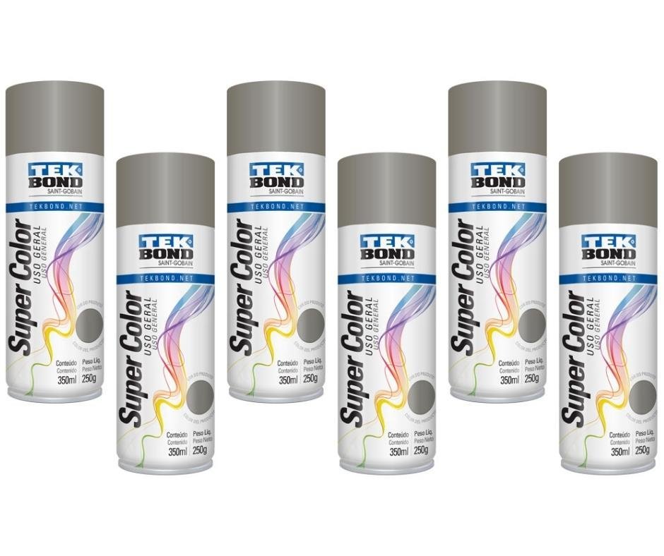 Imagem do produto TINTA SPRAY USO GERAL PLATINA 350ML TEKBOND