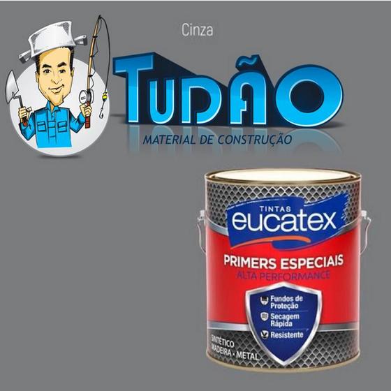 Imagem do produto ZARCAO 0,9L CINZA EUCATEX