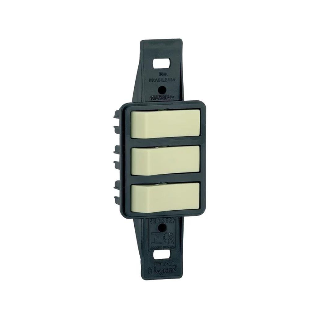 Imagem do produto 3 INTERRUPTOR SIMP 4X2 10A 250V POP PIAL