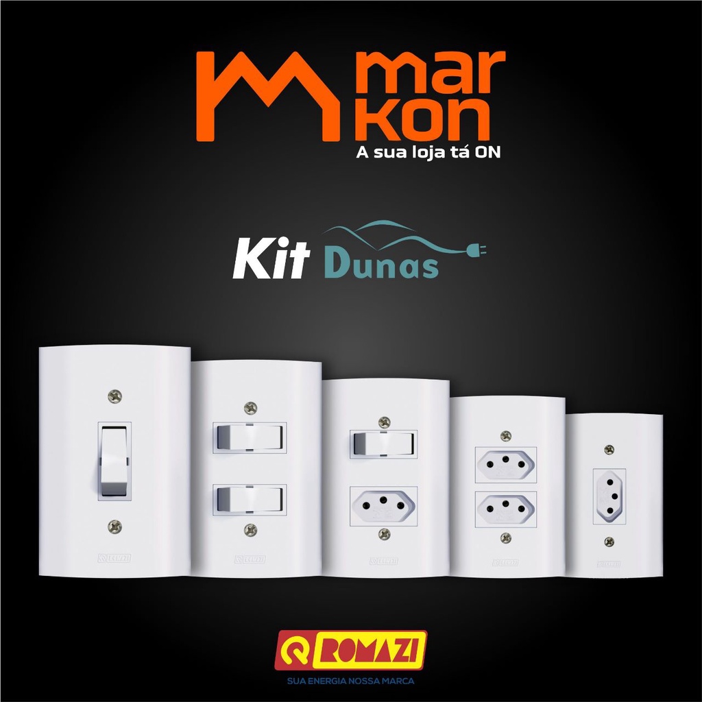 Imagem do produto INTERRUPTOR 1SEC PARAL BR DUNAS 2112 ROMAZI