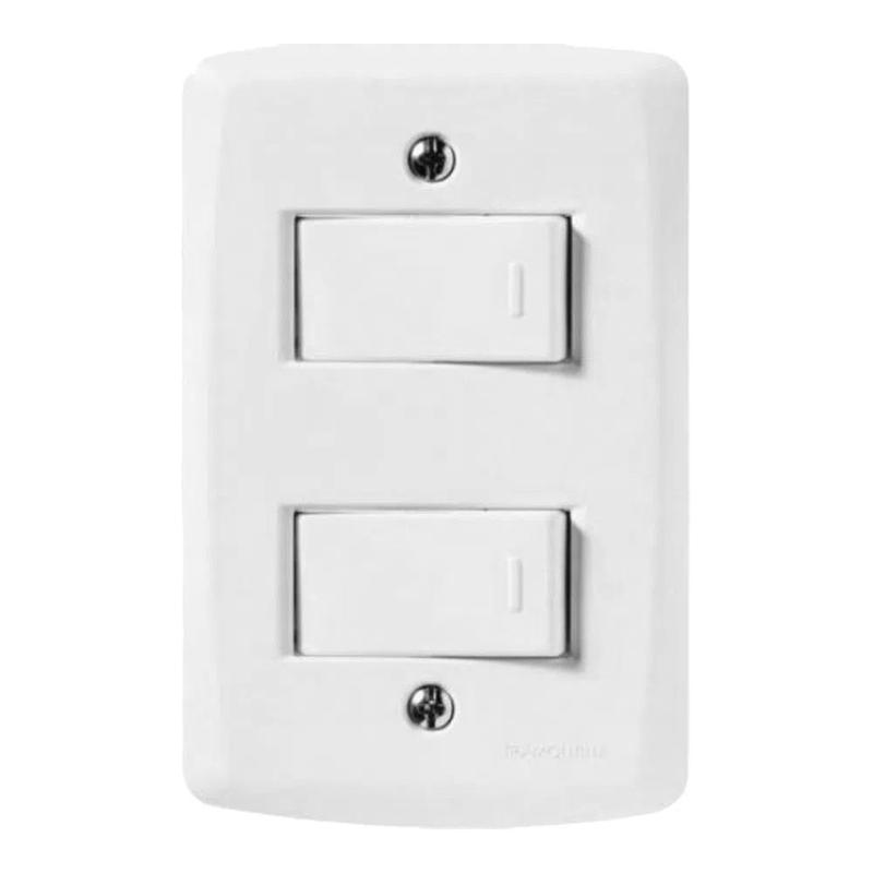 Imagem do produto INTERRUPTOR 2SEC SIMPLES OVERLAP 10576-7 B-LUX