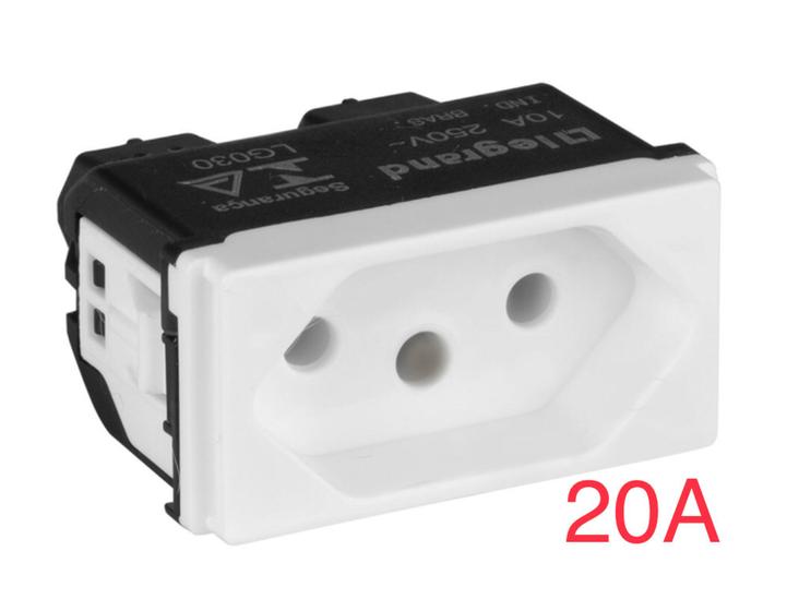 Imagem do produto MOD TOMADA 2P+T 20A 1005284 PIAL POP