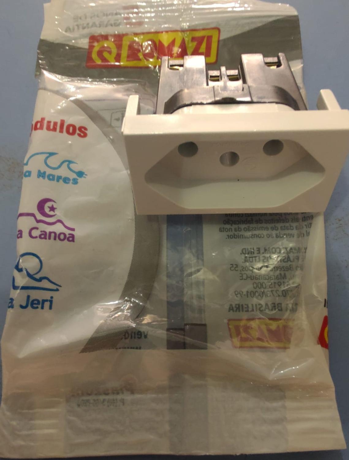 Imagem do produto TOMADA 2P+T 10A BR JERI SOB 1913 ROMAZI