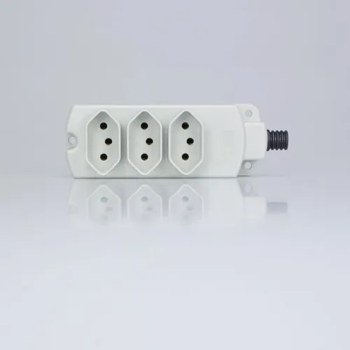 Imagem do produto TOMADA BARRA 3 TOM 2P+T 10A BCO REF 9213 ROMAZI