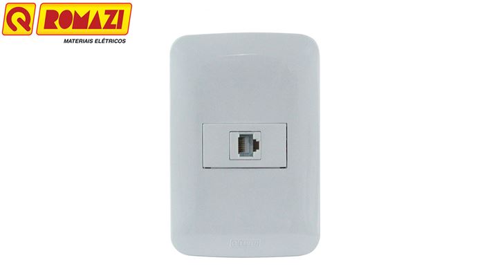 Imagem do produto TOMADA RJ45 C12 CANOA ROMAZI