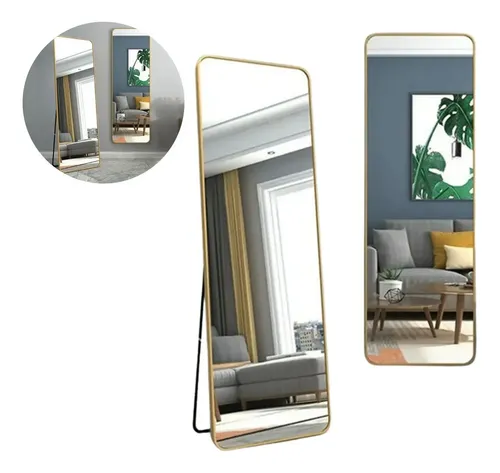 Imagem do produto ESPELHO EMOLD 36X146CM DOURADO AT BRASIL