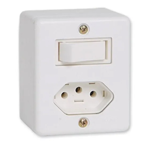 Imagem do produto INTERRUPTOR 2 SEC + TOM 2P+T 10A PRATIK ILUMI