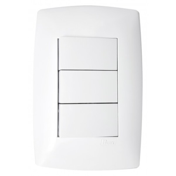 Imagem do produto INTERRUPTOR 3 SEC SIMPLES BR HOME 10494-9 B-LUX
